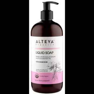 Alteya Organics Bio folyékony szappan - Rózsageránium 500ml