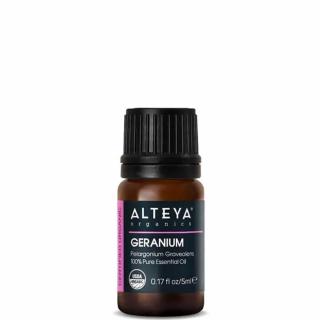 Alteya Organics Geránium (Pelargonium graveolens) illóolaj - bio 5ml