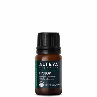 Alteya Organics Izsóp (Hyssopus officinalis) illóolaj - bio 5ml