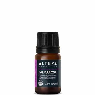 Alteya Organics Pálmarózsa (Cymbopogon martinii) illóolaj - bio 5ml