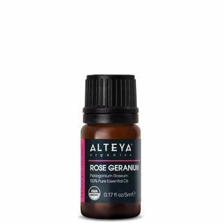 Alteya Organics Rózsageránium (Pelargonium roseum) illóolaj - bio 5ml