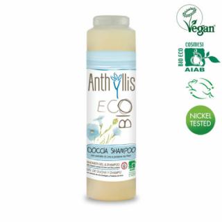 Anthyllis BIO tanúsított 2 in 1 sampon  tusfürdő, 250 ml