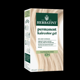 Herbatint 10N Platinaszőke hajfesték, 170 ml (120 ml festék + 50 ml kondicionáló)