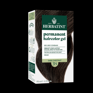Herbatint 3N Sötét gesztenye hajfesték, 170 ml (120 ml festék + 50 ml kondicionáló)