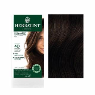 Herbatint 4D Arany gesztenye hajfesték 150 ml