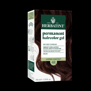 Herbatint 4R Réz gesztenye hajfesték, 170 ml (120 ml festék + 50 ml kondicionáló)