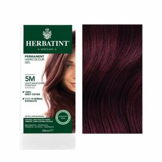 Herbatint 5M Mahagóni világos gesztenye hajfesték, 150 ml