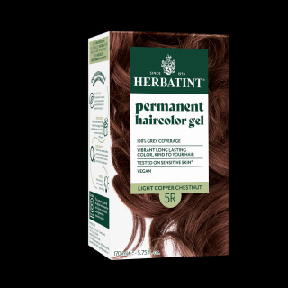 Herbatint 5R Világos réz gesztenye hajfesték, 170 ml (120 ml festék + 50 ml kondicionáló)