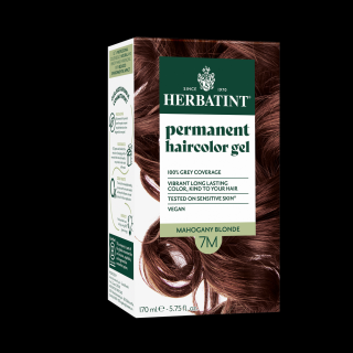 Herbatint 7M Mahagóni világos hajfesték, 170 ml (120 ml festék + 50 ml kondicionáló)