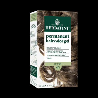 Herbatint 7N Szőke hajfesték, 170 ml (120 ml festék + 50 ml kondicionáló)