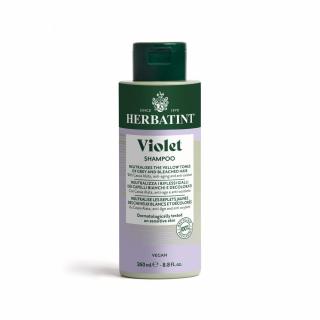 Herbatint Violet hamvasító sampon, szőke hajra 260 ml