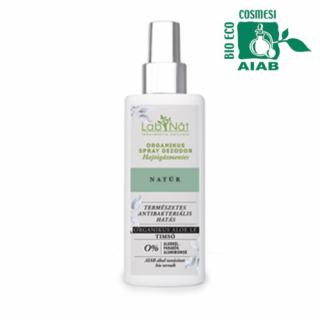 Labnat bio tanúsított spray dezodor (Vapo), Natúr (illatmentes), 100 ml