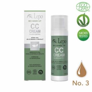 Lepo 160 CC krém, SPF 10, Color Control, No. 3 karamell, 30 ml