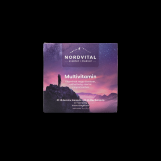 Nordvital Multivitamin 30+30 db kapszula