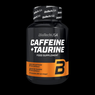 BioTechUSA Caffeine + Taurine 60 kapszula