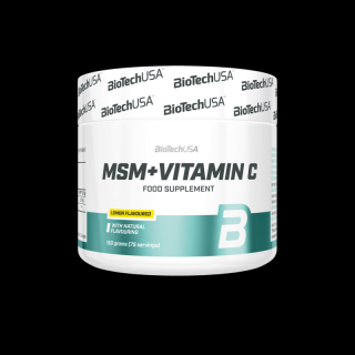 BioTechUSA MSM + Vitamin C 150 g