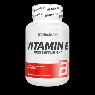 BioTechUSA Vitamin E 100 lágyzselatin kapszula