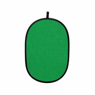 1.5x2M Chroma key 2 az 1-ben összecsukható pamut háttér kék/zöld színben