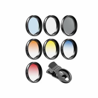 APEXEL APL-37UV-7G 37mm-es mobiltelefon objektív készlet