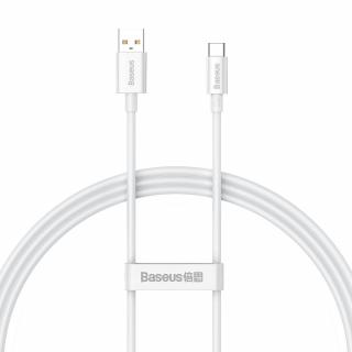 Baseus Superior USB - USB-C kábel, 100W, 1m (fehér)