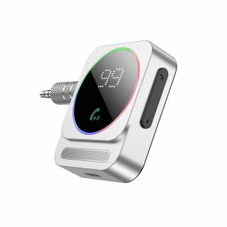 Borofone AUX BC52 Audio adapter Bluetooth vevő ezüst