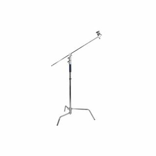 C-stand boom állvány 3m + 1.25m rozsdamentes acélból