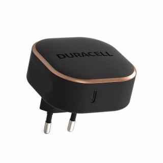Duracell hálózati töltő adapter USB-C 20W PD (fekete)