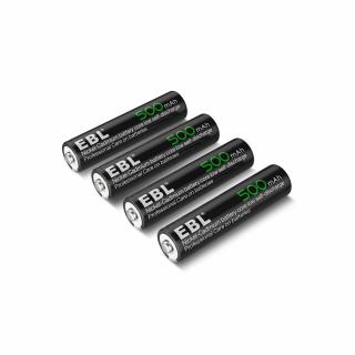 EBL 4db AAA 500mAh akkumulátor NI-CD (TB-AAA400)