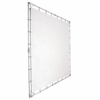 Hordozható diffúzor fal 2.4x2.4m C-stand kompatibilis