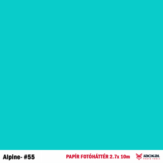 Jackal BGP-55 2.7x10 méter alpesi kék papír fotóháttér, háttér