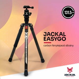 Jackal EasyGo Karbon fényképező állvány