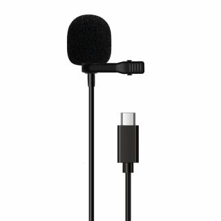 LituFoto VV10 lavalier, csíptetős mikrofon USB Type-C csatlakozóval