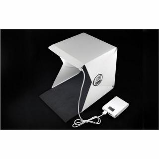 Mini fotódoboz, sátor 10W USB ellátással