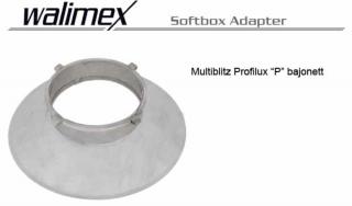 Multiblitz Profilux 'P' bajonett softbox adapter