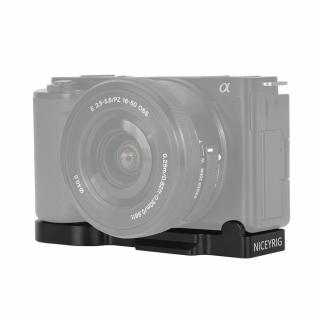 NICEYRIG Base Plate vakupapucs foglalattal Sony ZV-E10 kamerához (470)