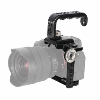 NICEYRIG cage kit Arri Locating felső fogantyúval Sony A7IV/A7RIV/A7S3 kamerákhoz (508)