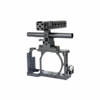 NICEYRIG cage kit NATO felső fogantyú, 15mm rúd Sony A6000/A6300/A6400/A6500/A6000 kamerához (143)