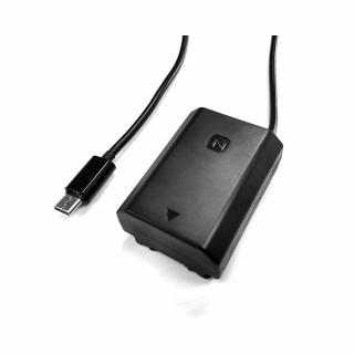 NP-F970 akkumulátor adapter - NP-F970 USB C folyamatos töltő akkumulátor (USBC-F970)