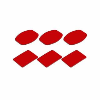 PULUZ felragasztható akciókamera tartó készlet 6db-os (PU14)