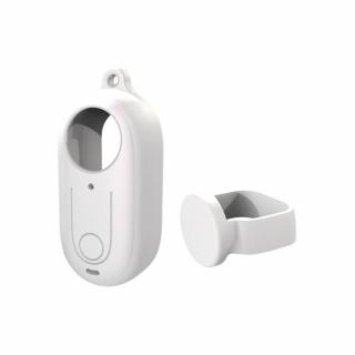 PULUZ Insta360 GO 3 szilikon tok lencsevédővel fehér (PU864W)