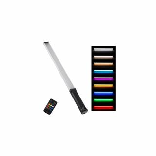 PULUZ RGB LED lámpa, fénycső beépített akkumulátorral, távirányítóval (PU460B)