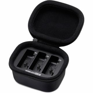 RODE Charge Case töltő tok és hordtáska Wireless GO II vezeték nélküli mikrofon rendszerhez