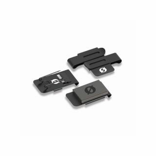 RODE FlexClip GO mikrofonfogó szett három különböző rögzítési módszerrel: tűs, mágneses és csipesz a WIGO TX rögzítéséhez, 3db/csomag