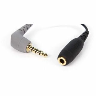 Rode SC4 átalakító kábel Video Mikrofonok iPhonehoz és egyéb TRRS bemenetű készülékekhez történő csatlakoztatására