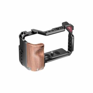 SONY A6300/A6400 kamerákhoz Cage ULANZI UURig cage fa markolattal (C-A6400 2237)