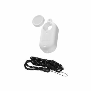 Sunnylife Insta360 GO 3 szilikon védőtok pánttal fehér (IST-BHT594W)