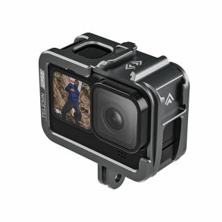TELESIN alumínium cage, keret GoPro Hero 12/11/10/9 akciókamerákhoz (GP-FMS-G11)