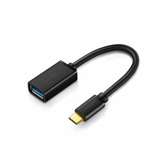 Ugreen USB/USB-C Type-C 3.0 OTG kábel/ átalakító adapter fekete