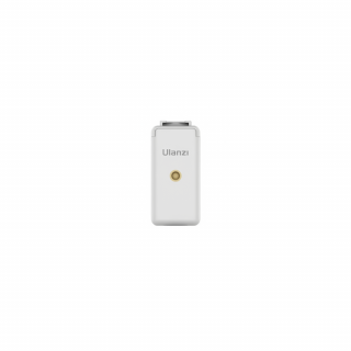 ULANZI ST-07 mobiltelefon rögzítő, telefontartó adapter két 1/4-es furattal, vakupapucs foglalattal fehér (2152)