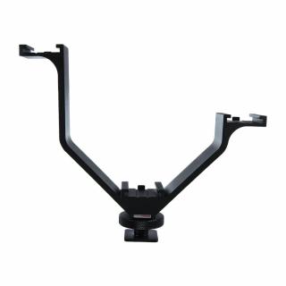 Viltrox VL-125 fém V formájú dupla vakutartó adapter